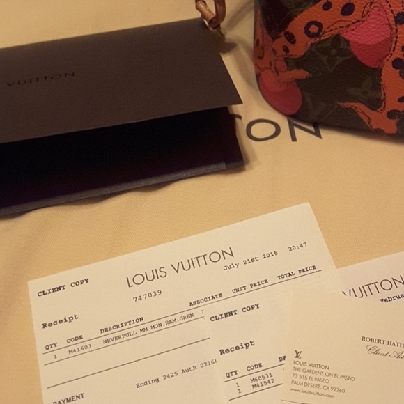 Limited edition Louis Vuitton Neverfull MM Ramages - Picture 4 of 8